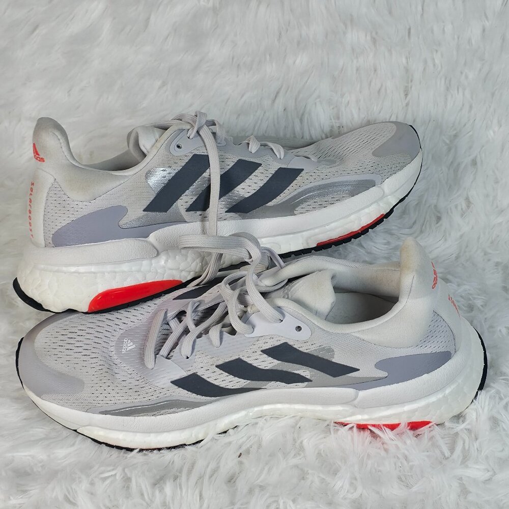 Adidas Solar Boost 3 W Boost Running Dash Grey Shoes Women's Size 7 US